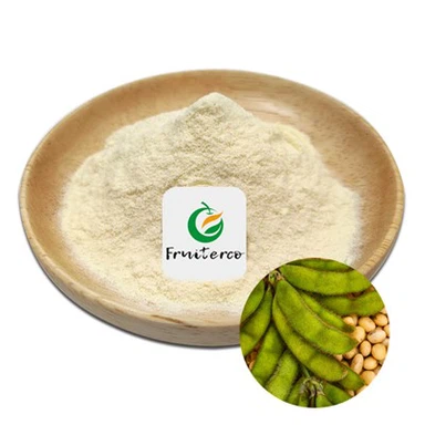 Polvo de soja isoflavonas