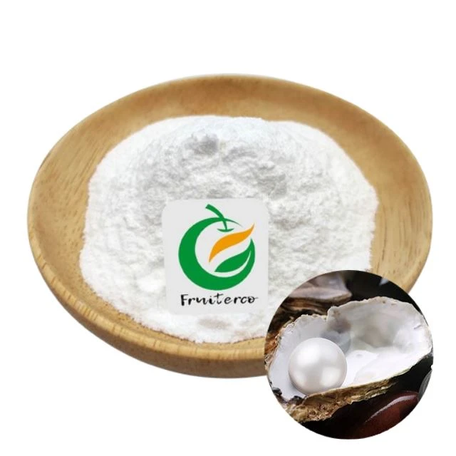 Polvo de perla blanca
